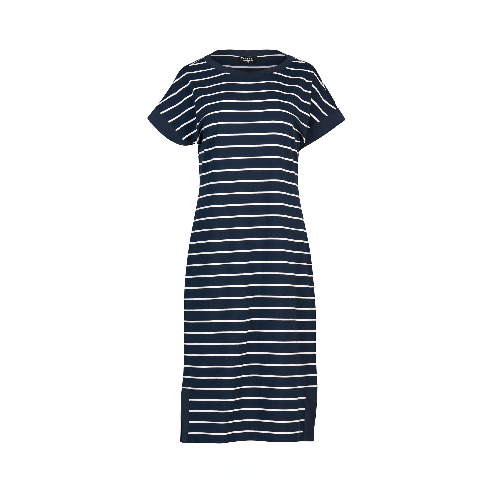 6120 Dress - Ink Stripe - Vassalli