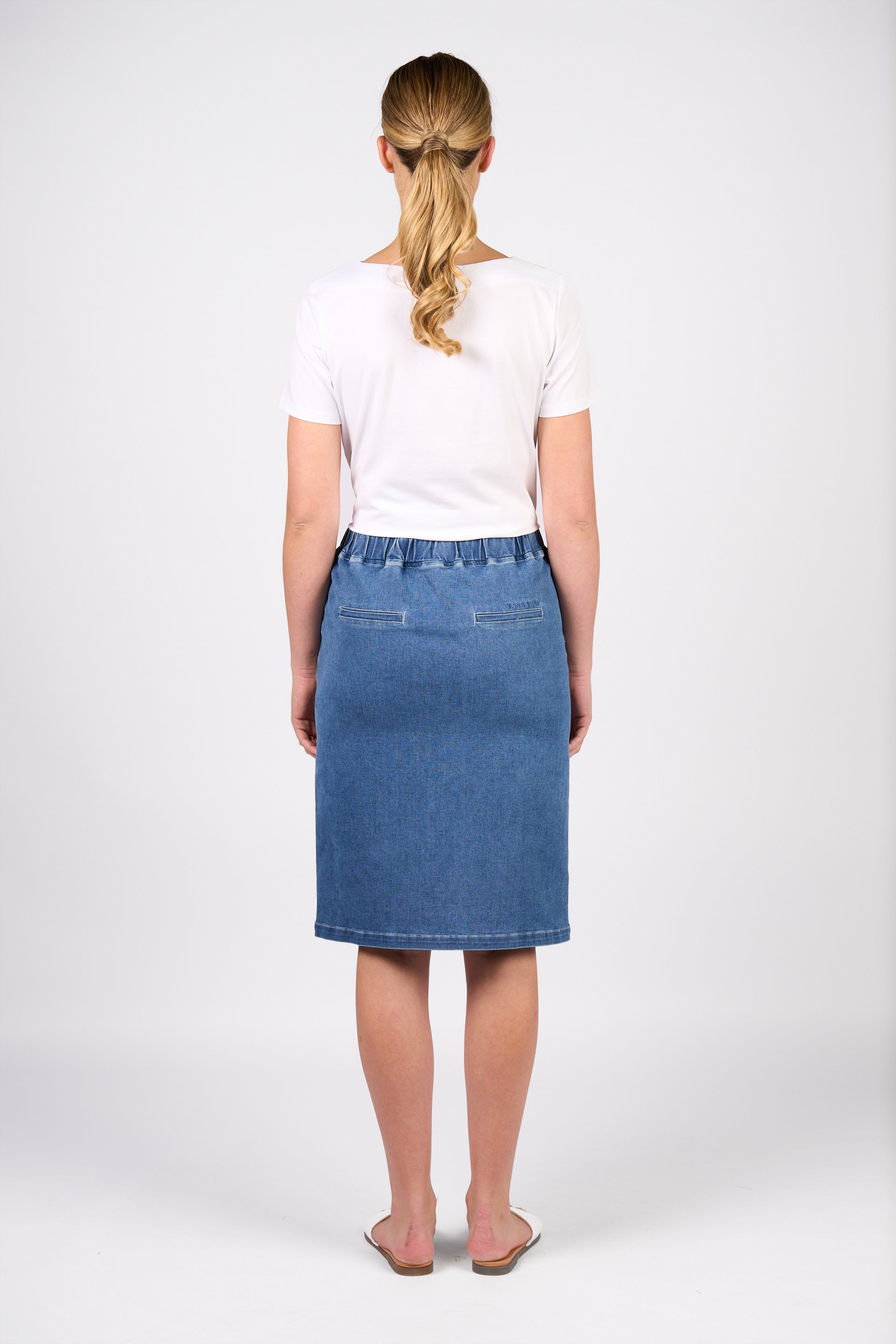 7066 Skirt - Blue Hue - Vassalli