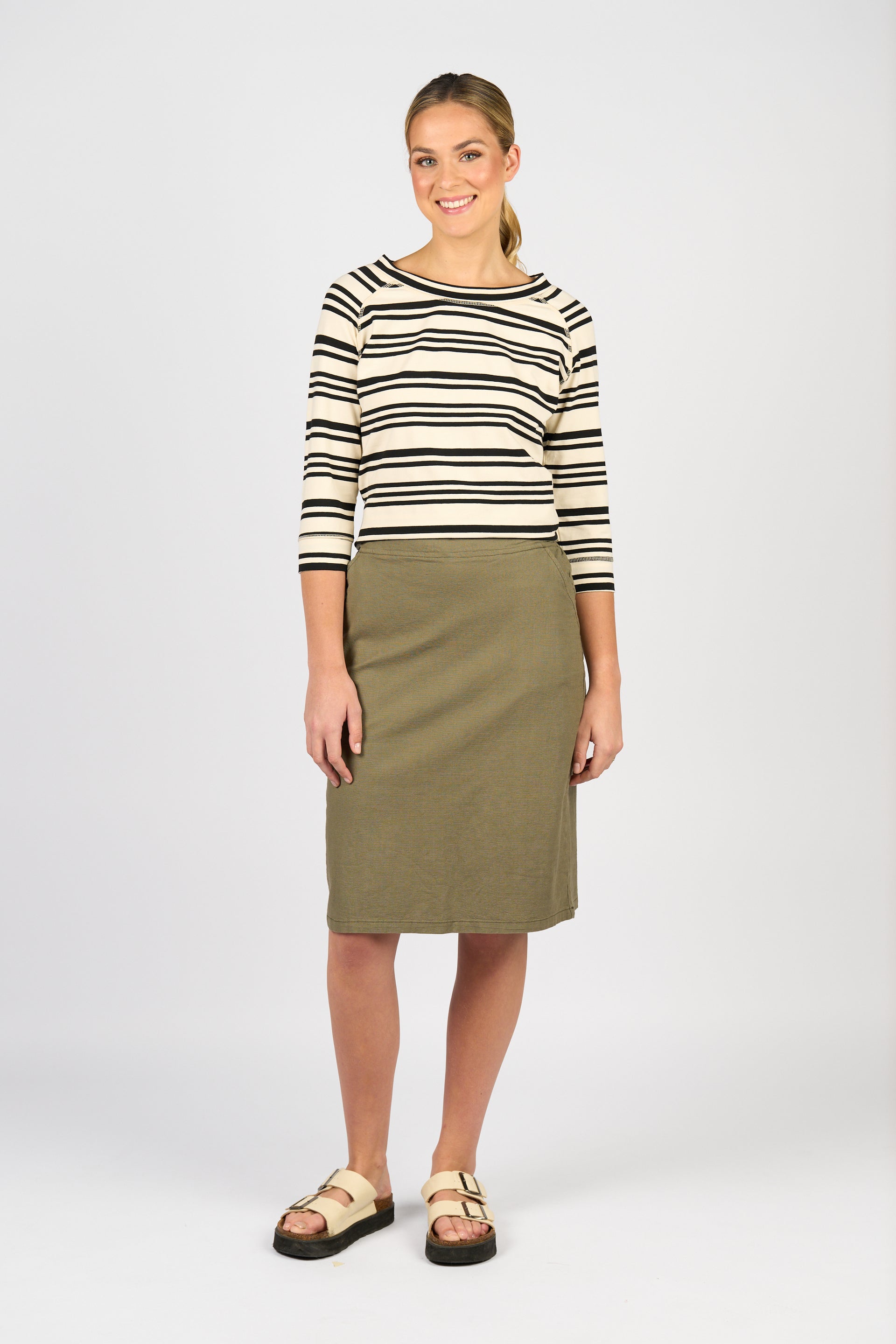 7067 Skirt - Army - Vassalli