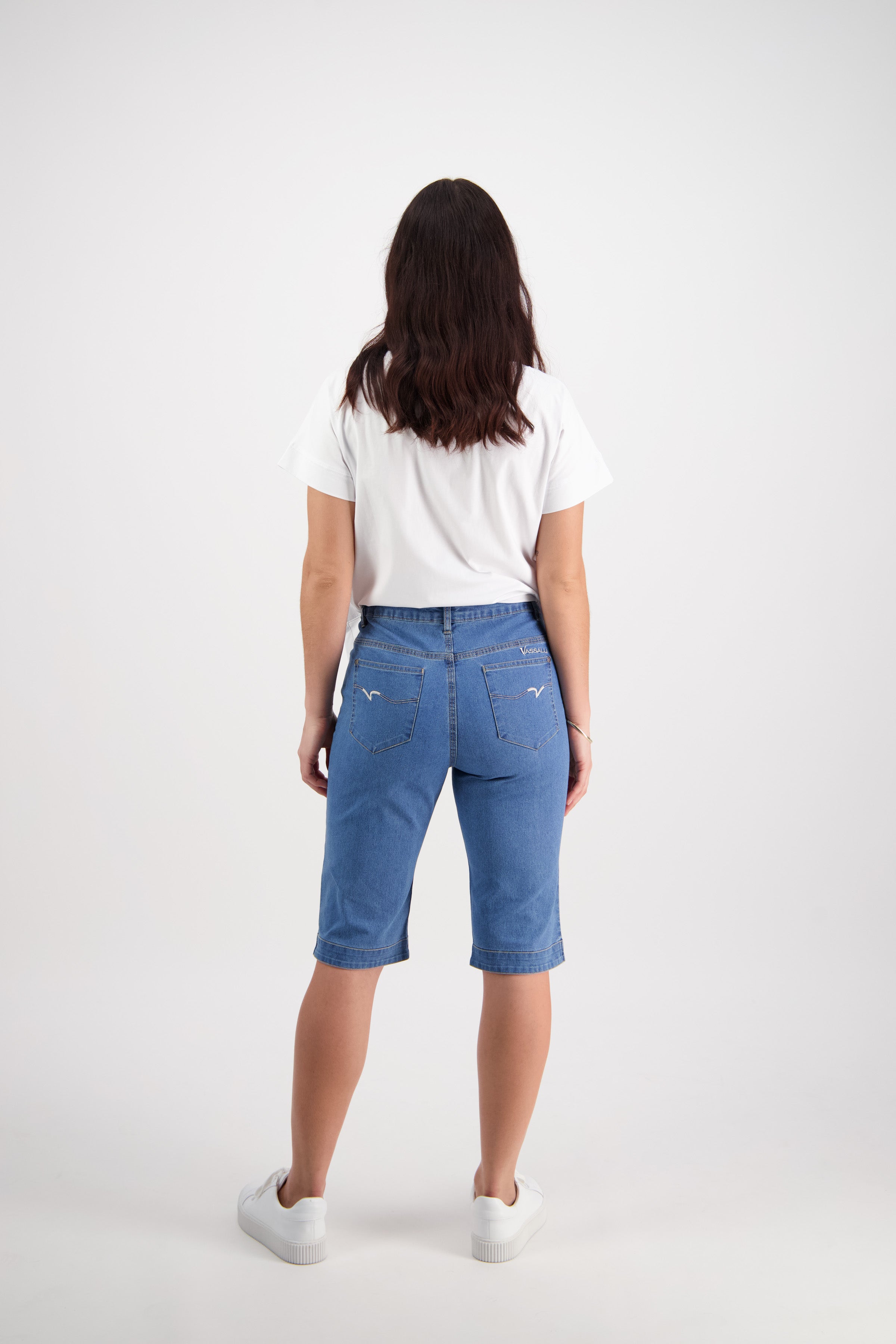 H1001CS Shorts - Light Denim - Vassalli
