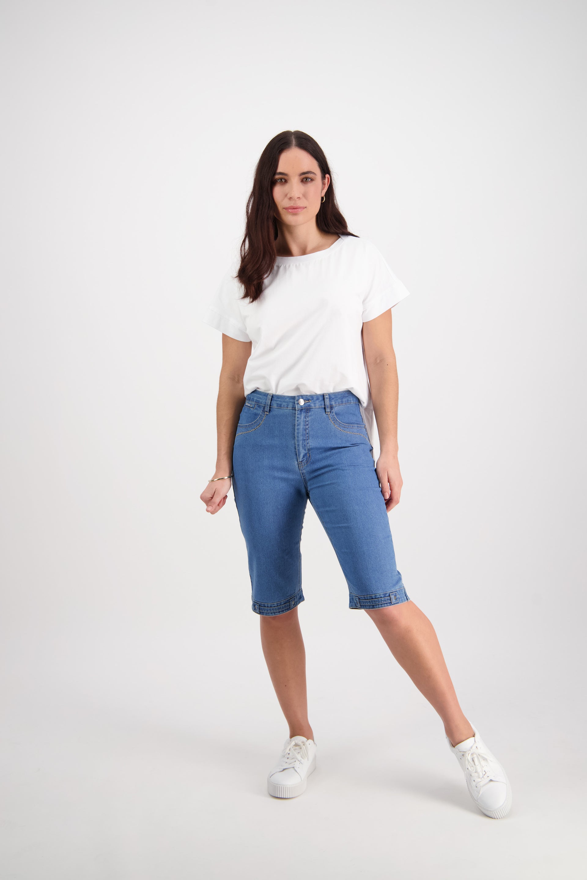 H1001CS Shorts - Light Denim - Vassalli