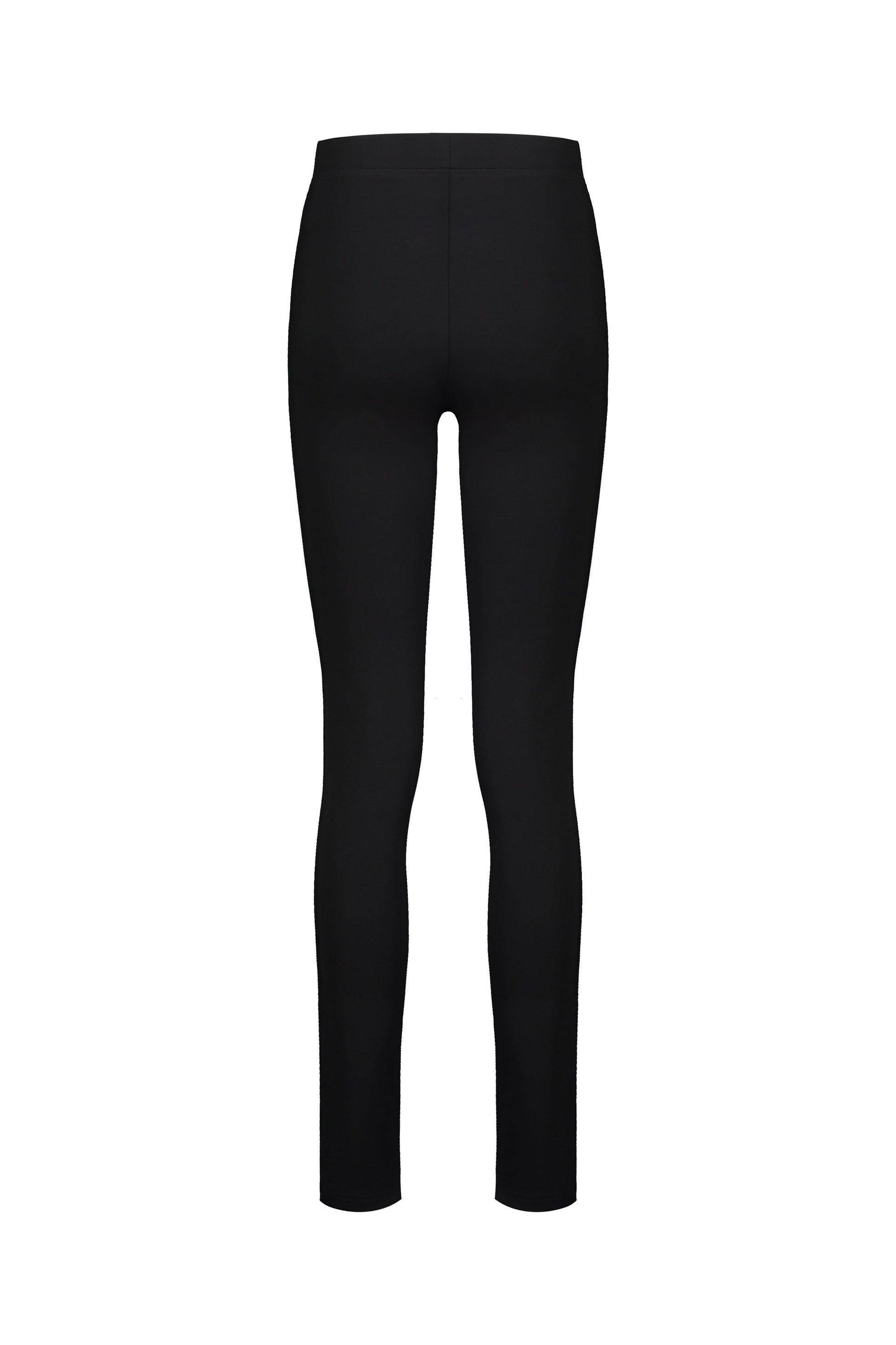 12106 Black - Skinny Leg Full Length Ponti Pull On - Vassalli