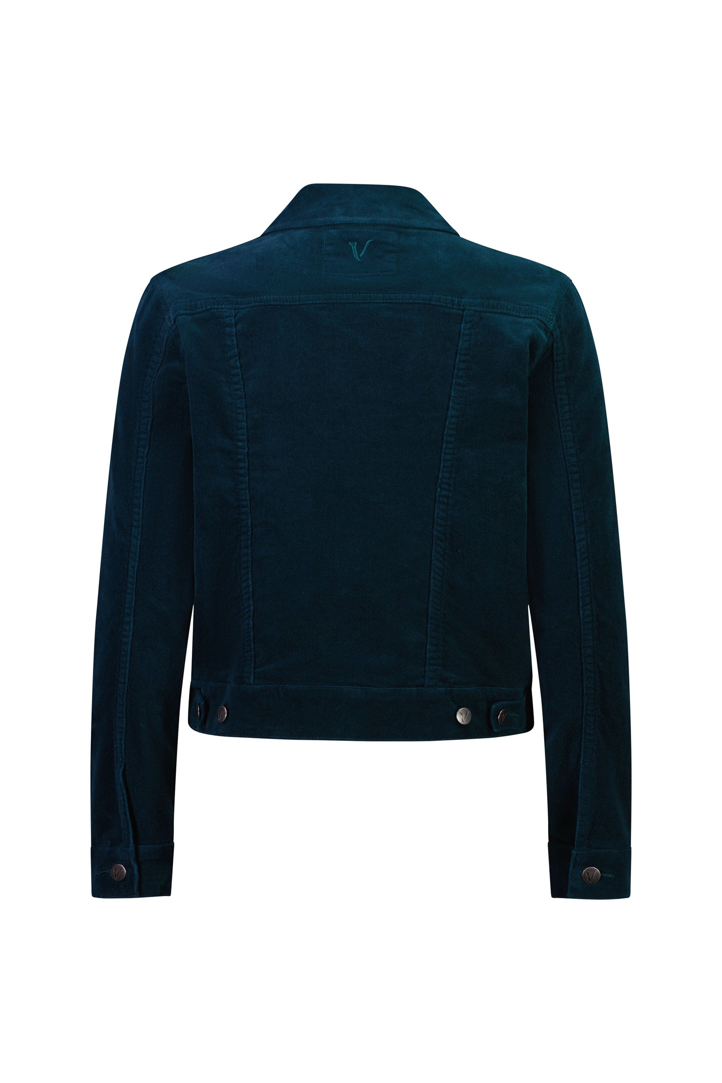 4051M Peacock - Pinwale Cord Denim Jacket - Vassalli