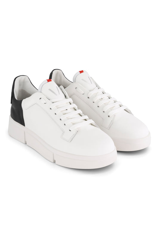 VS-001 White/Black - Sneaker - Vassalli