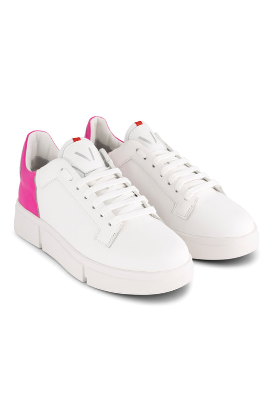 VS-001 White/Fuchsia - Sneaker - Vassalli