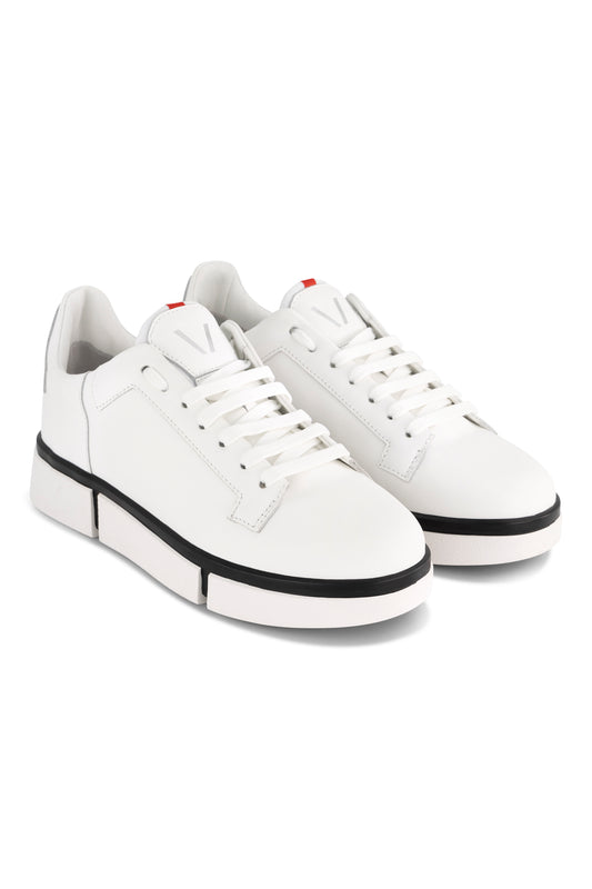 VS-001 White/White/Black - Sneaker - Vassalli