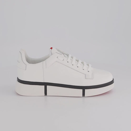 VS-001 White/White/Black - Sneaker Vassalli